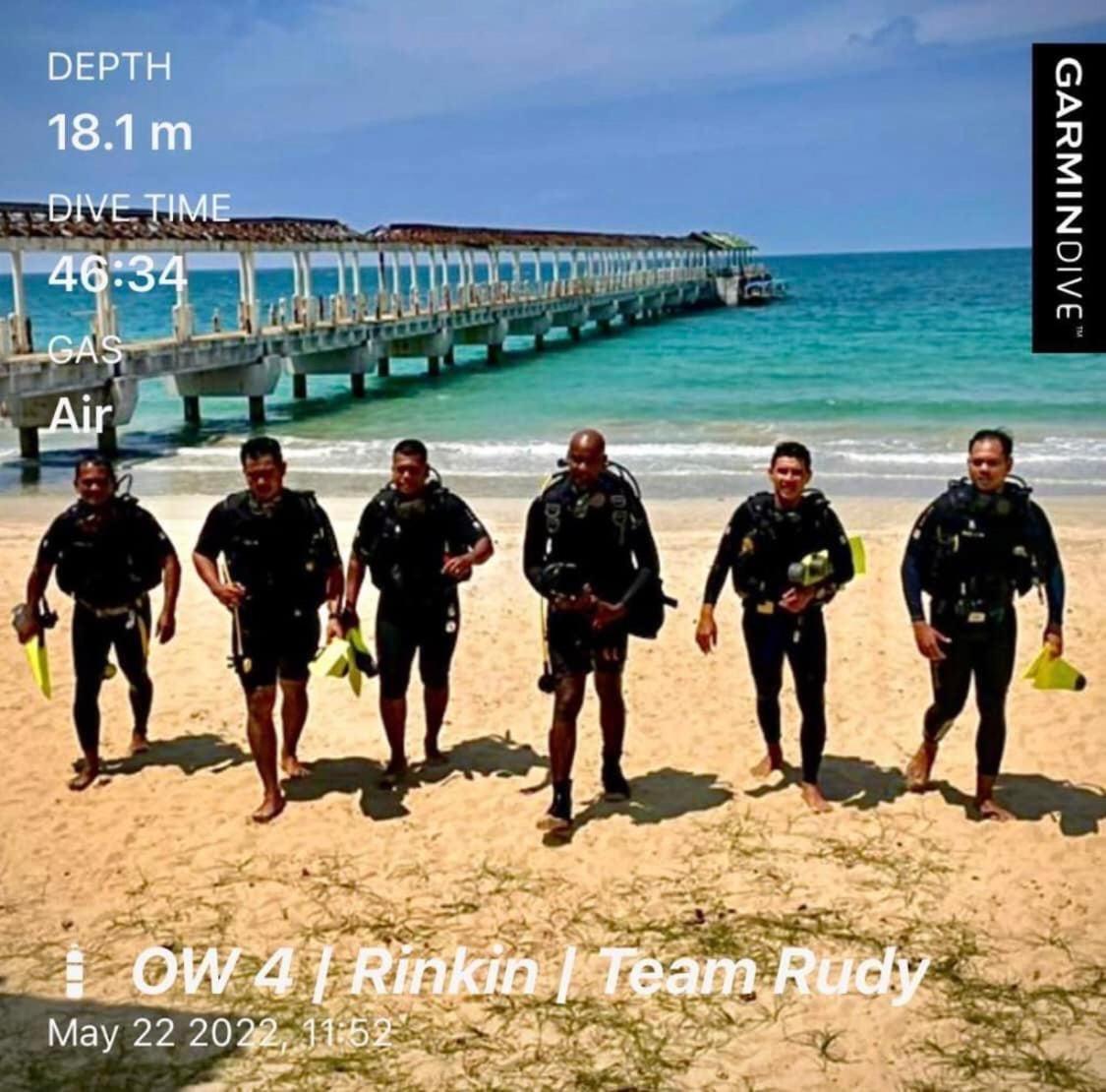 Tiongman Scubadive & Lodge Kampong Juara Exterior photo