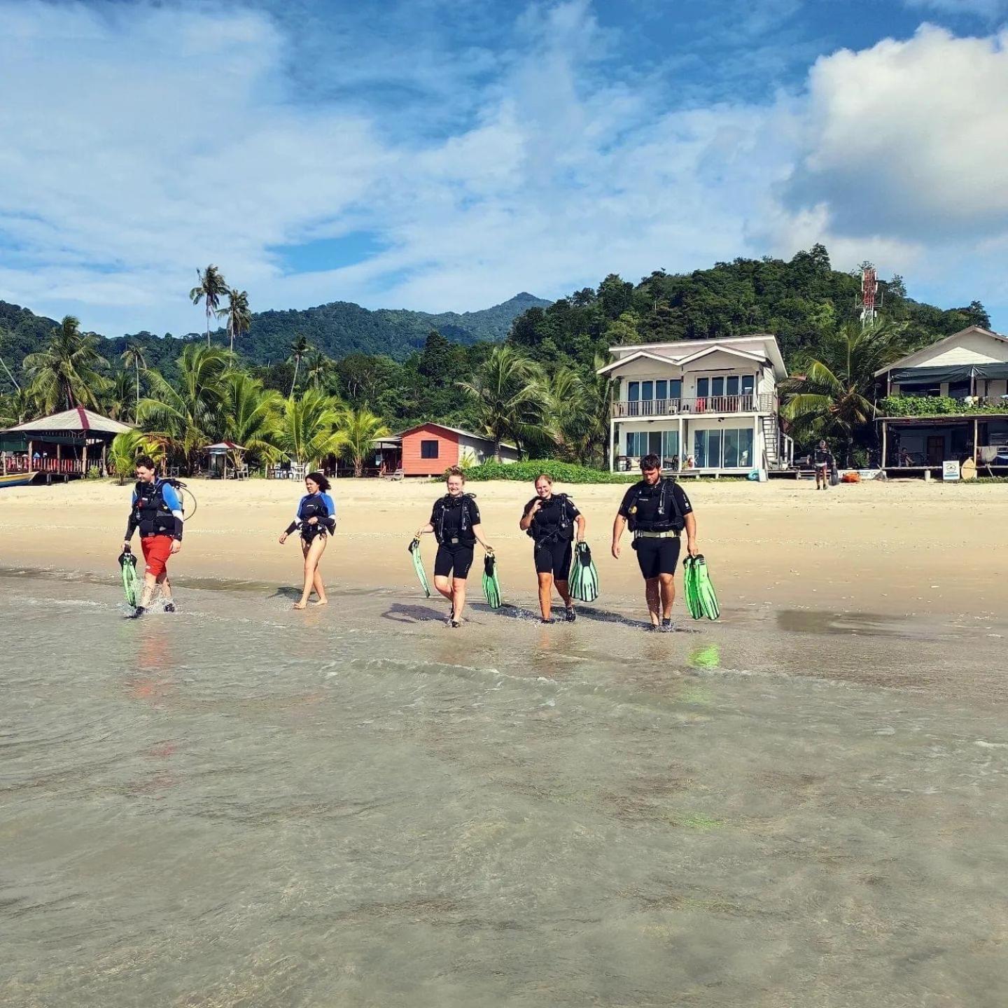 Tiongman Scubadive & Lodge Kampong Juara Exterior photo