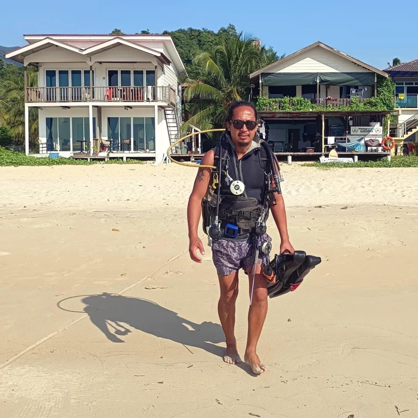 Tiongman Scubadive & Lodge Kampong Juara Exterior photo